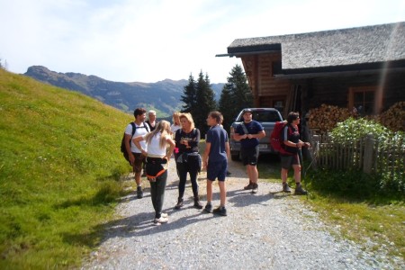 Gemütliche Almwanderung mit Manuela zur Aigenalm Paulhütte